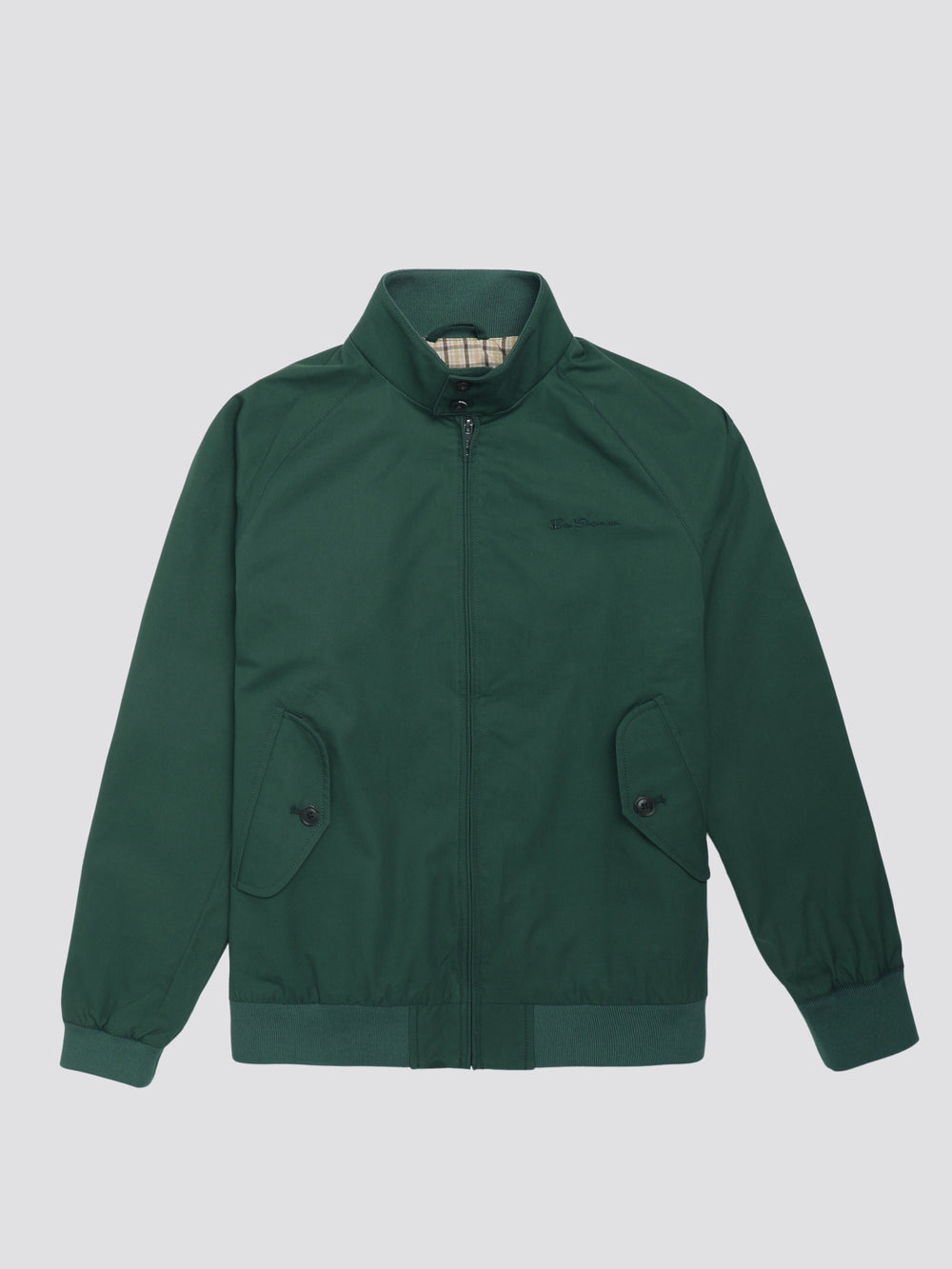 Ben Sherman Signature Harrington Jackets Green | 0253741-EH