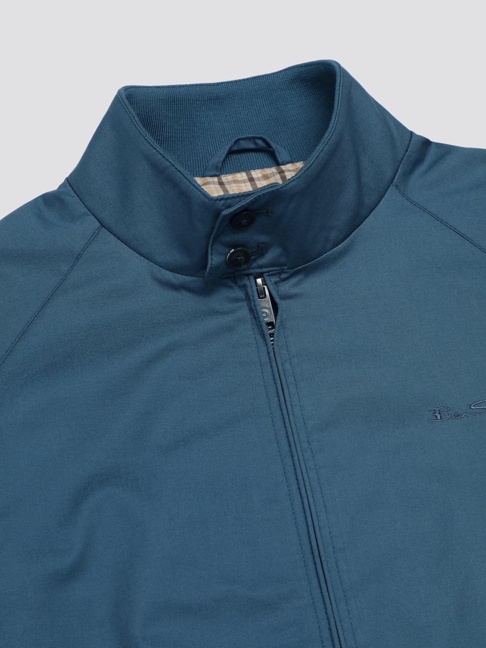 Ben Sherman Signature Harrington Jackets Turquoise | 4923876-QU