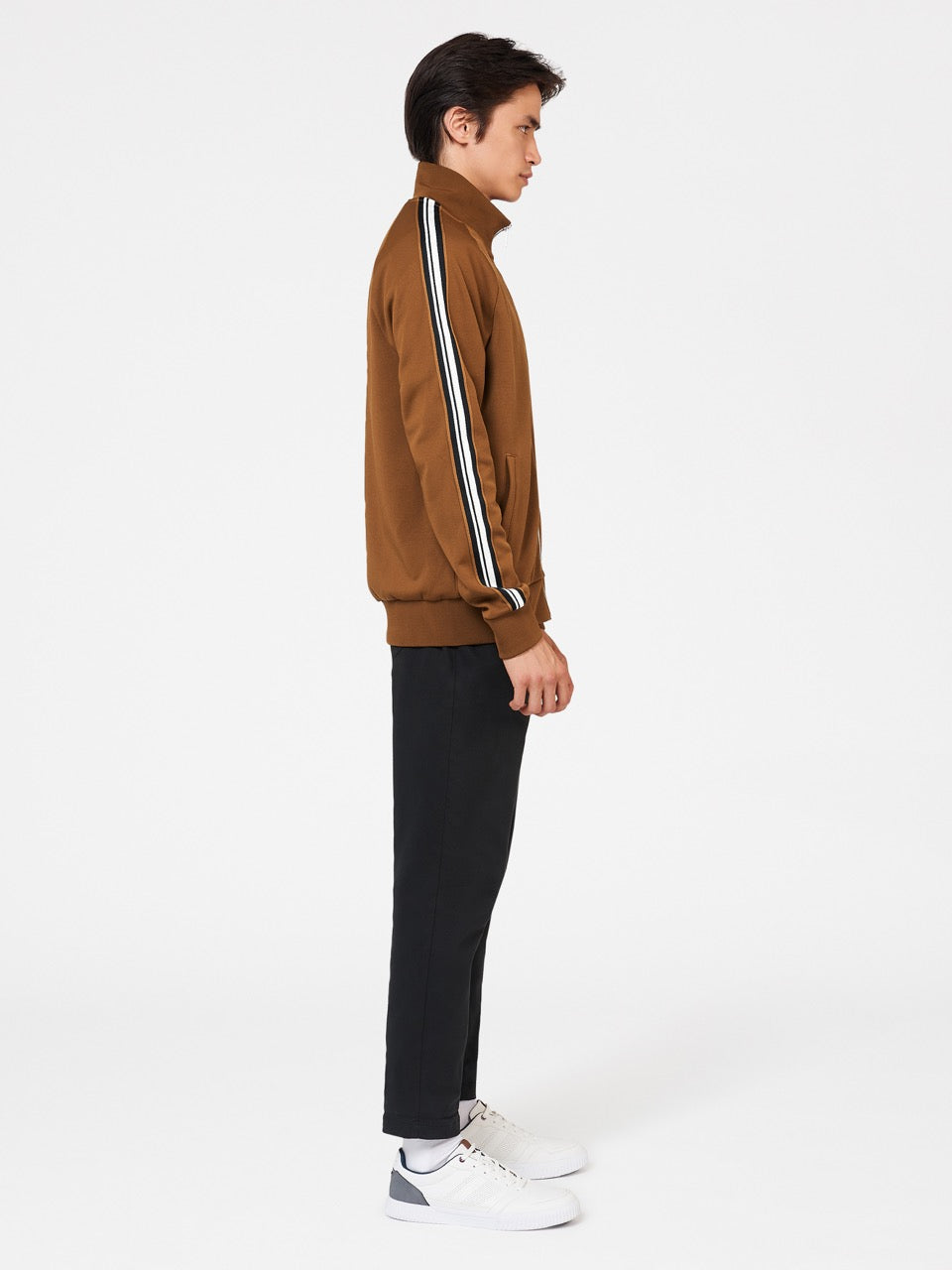 Ben Sherman Signature House Taped Track Jackets Brown | 4372961-LF