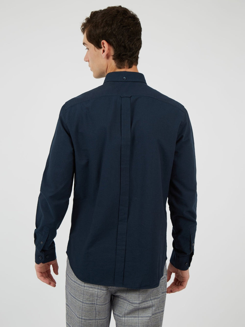 Ben Sherman Signature Organic Oxford Shirts Navy | 5641239-ZN