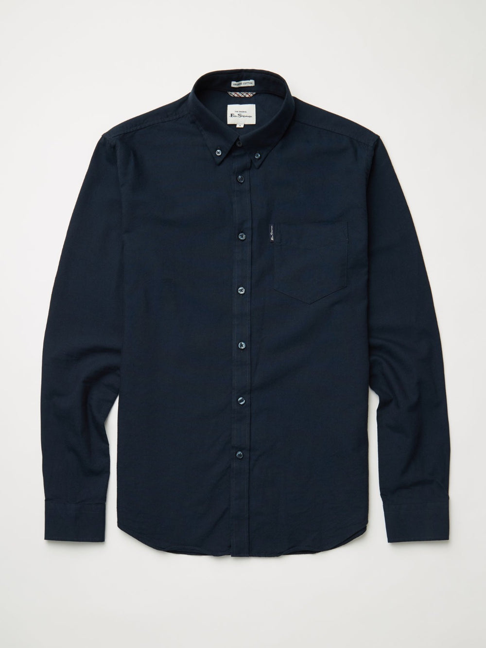 Ben Sherman Signature Organic Oxford Shirts Navy | 5641239-ZN