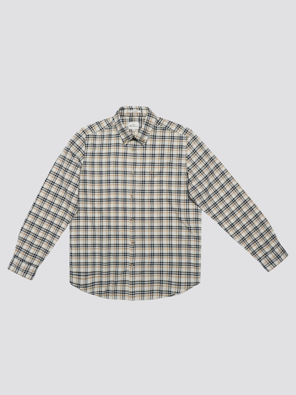 Ben Sherman Signature Oxford Check Shirts White | 1269358-AG