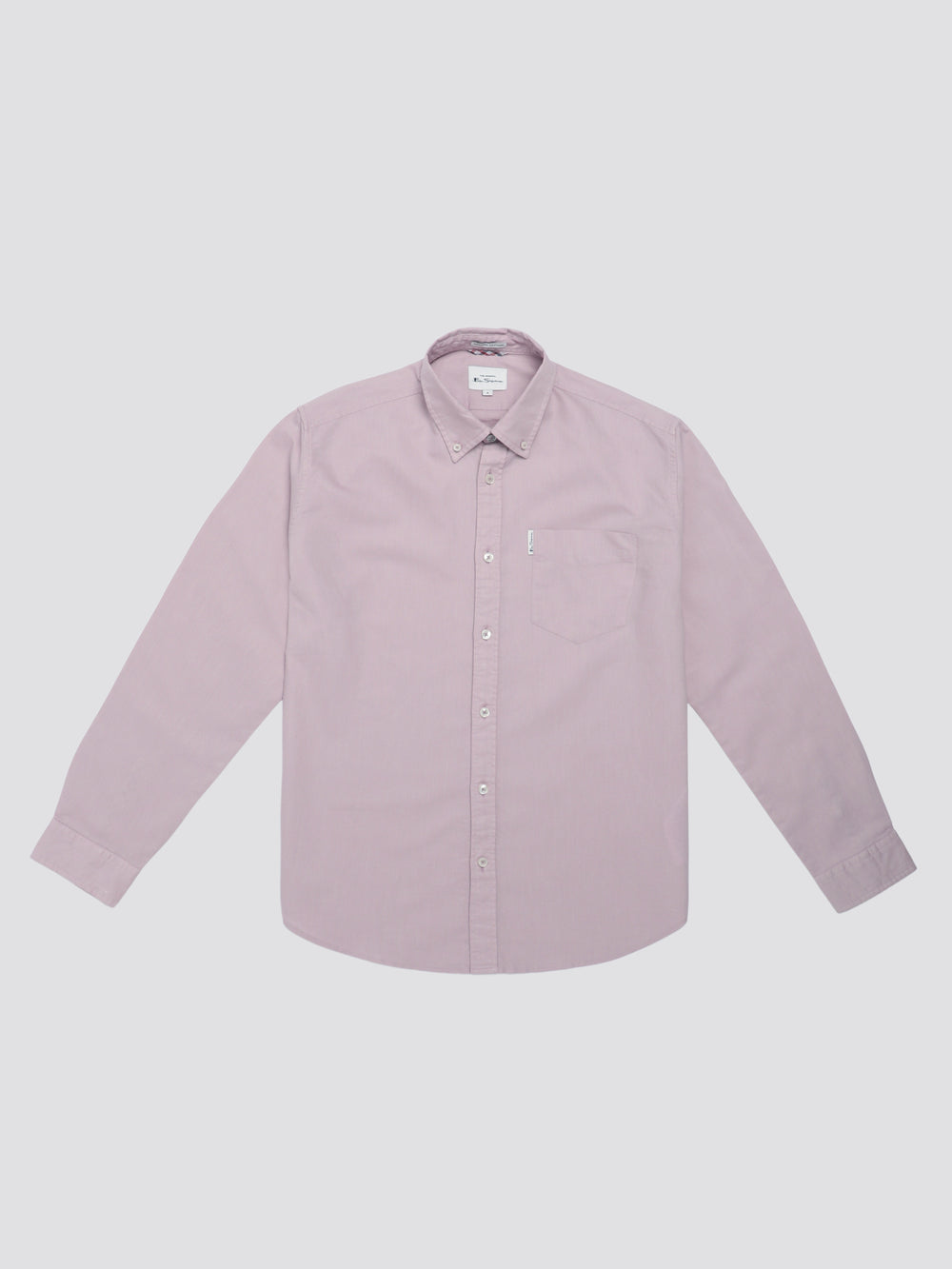 Ben Sherman Signature Oxford Long Sleeve Shirts Purple | 7560381-IY