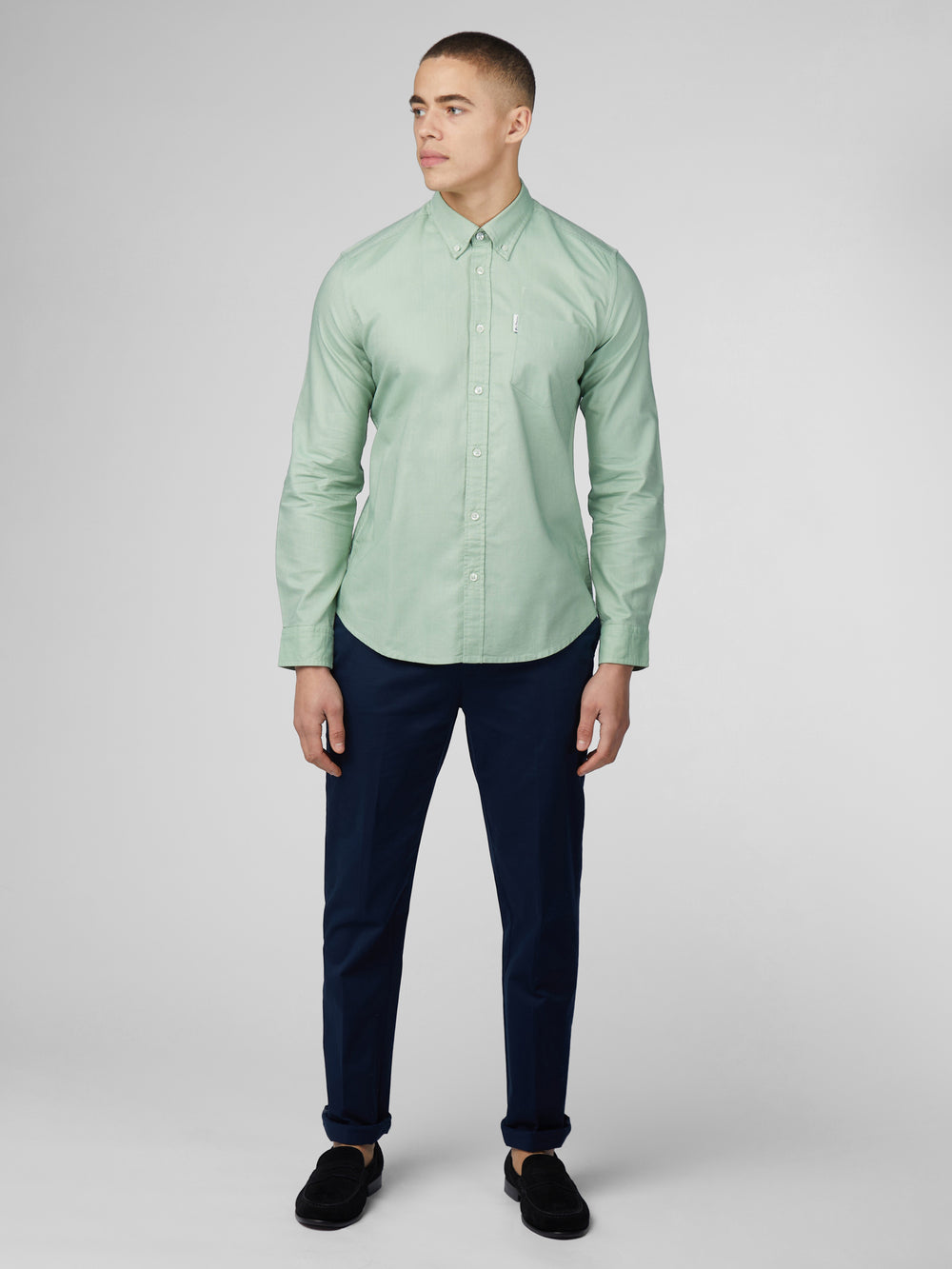 Ben Sherman Signature Oxford Shirts Green | 7190658-RB