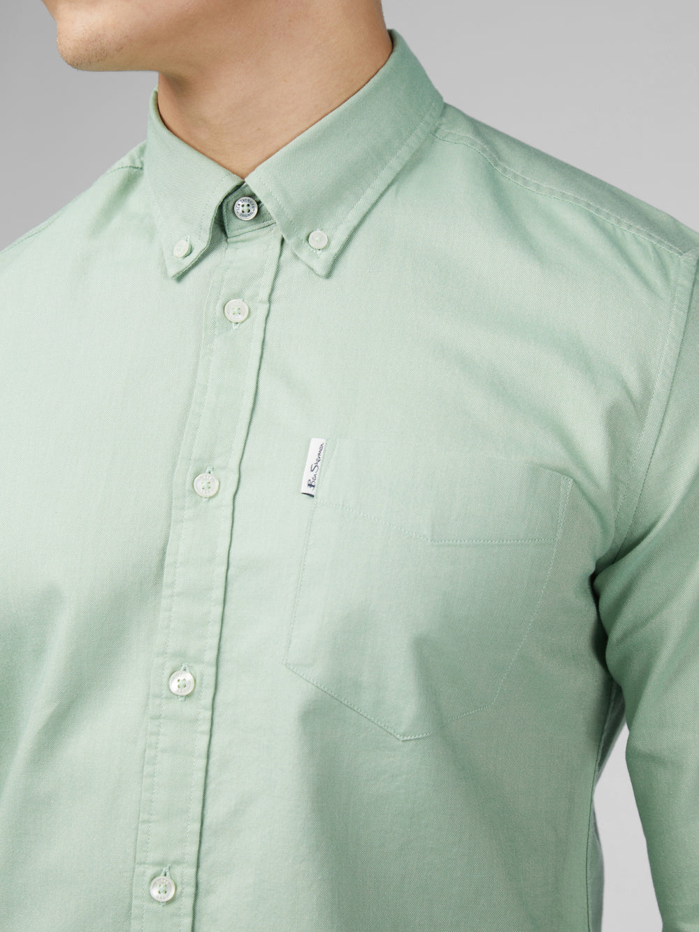 Ben Sherman Signature Oxford Shirts Green | 7190658-RB