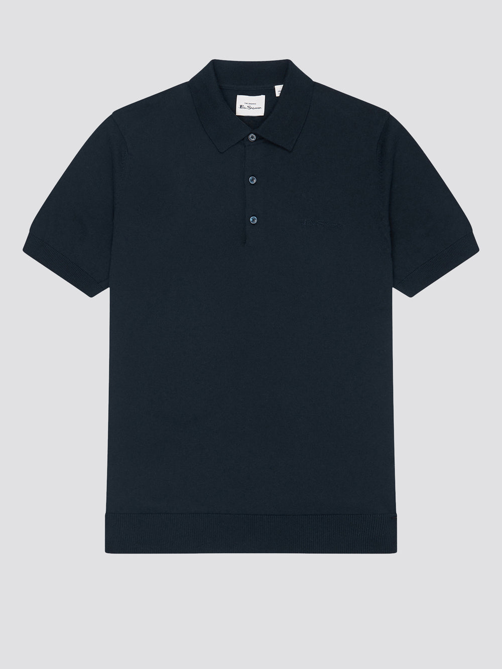 Ben Sherman Signature Polo Neck Sweaters Navy | 8756390-FI