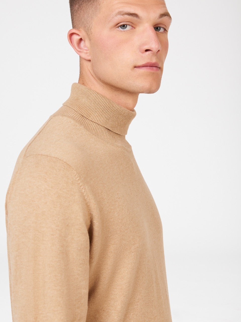 Ben Sherman Signature Roll Neck Knitwear Grey | 5274631-QZ