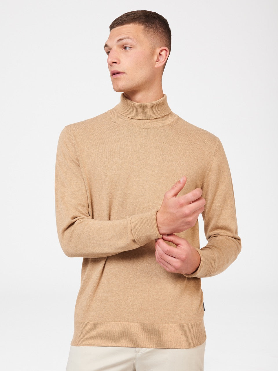 Ben Sherman Signature Roll Neck Knitwear Grey | 5274631-QZ