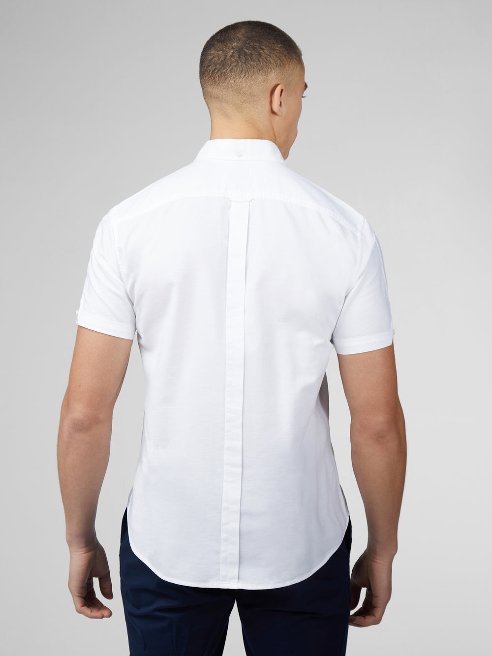 Ben Sherman Signature Short Sleeve Oxford Shirts White | 8534129-NB