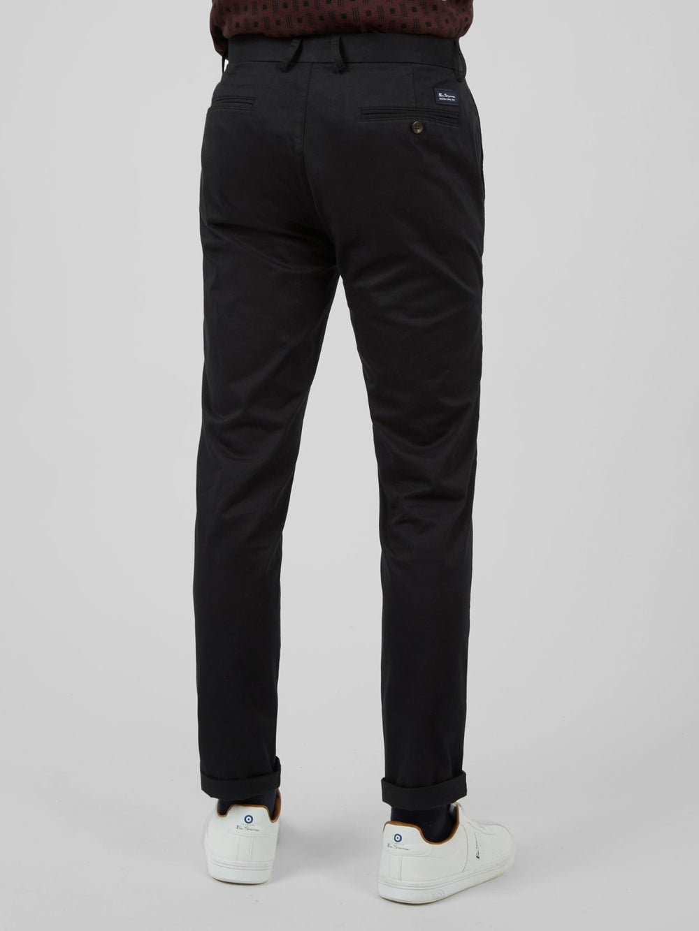 Ben Sherman Signature Skinny Stretch Chino Pants Black | 6709148-UX