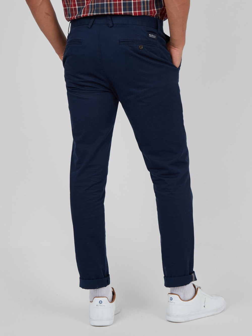 Ben Sherman Signature Skinny Stretch Chino Pants Navy | 0468125-DJ