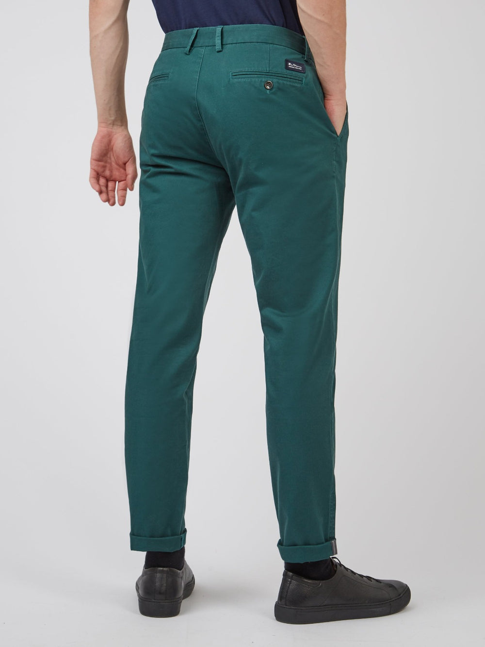 Ben Sherman Signature Slim Stretch Chino Pants Green | 0846375-AG