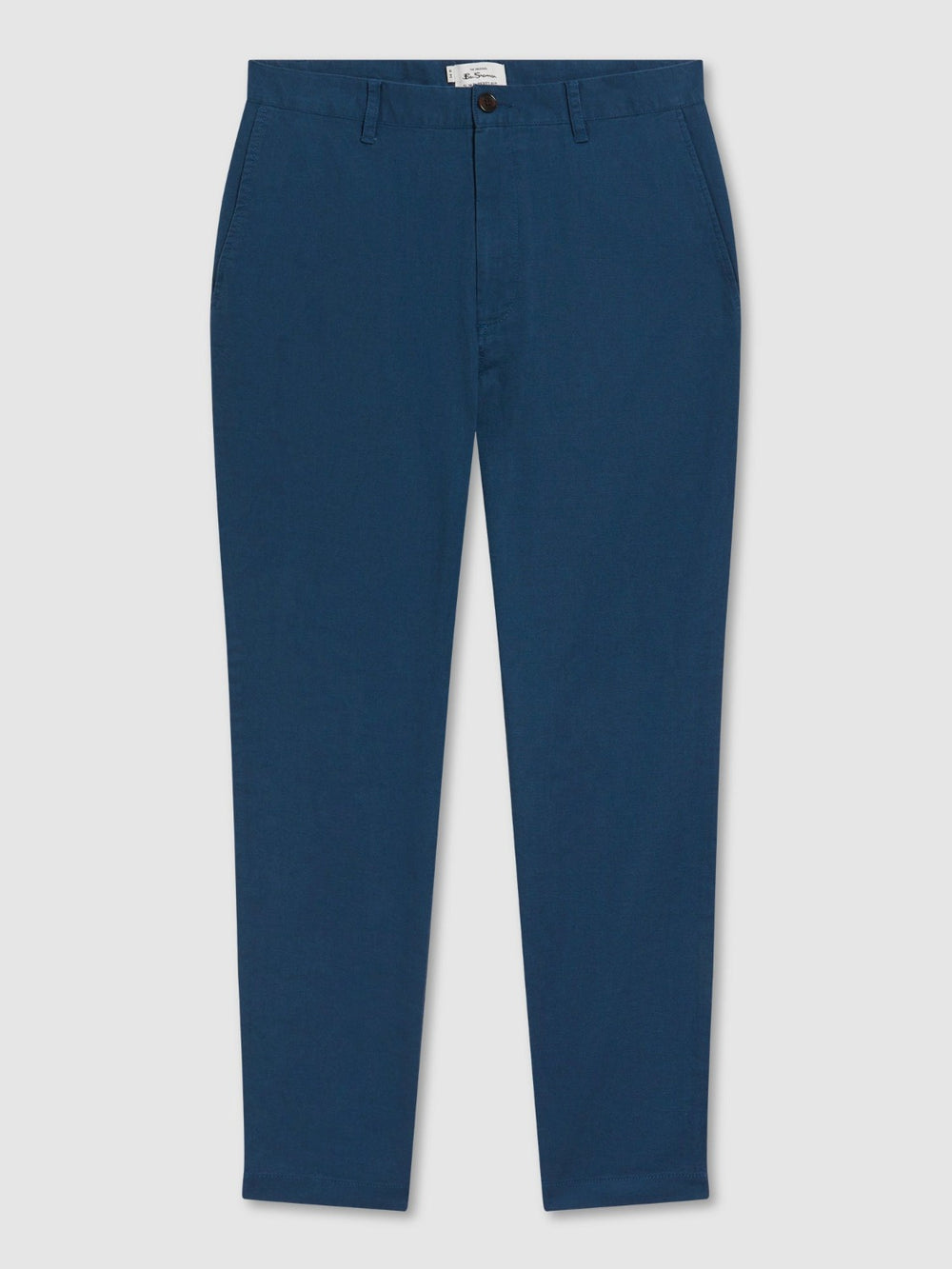 Ben Sherman Signature Slim Taper Linen Pants Blue | 3649087-MW