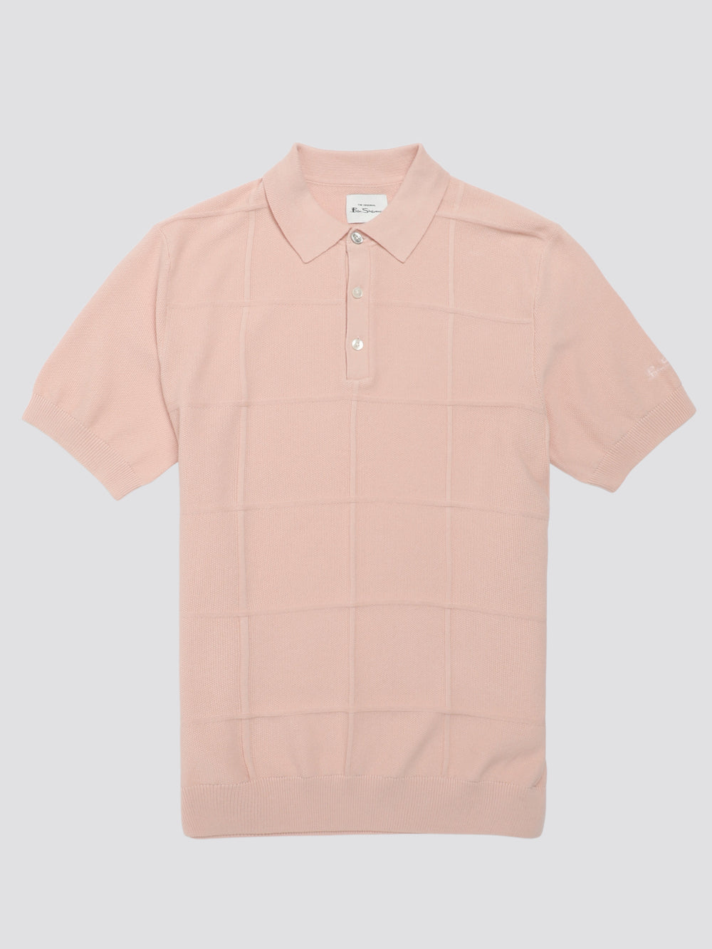 Ben Sherman Signature Textured Polo Knitwear Pink | 7432918-LJ