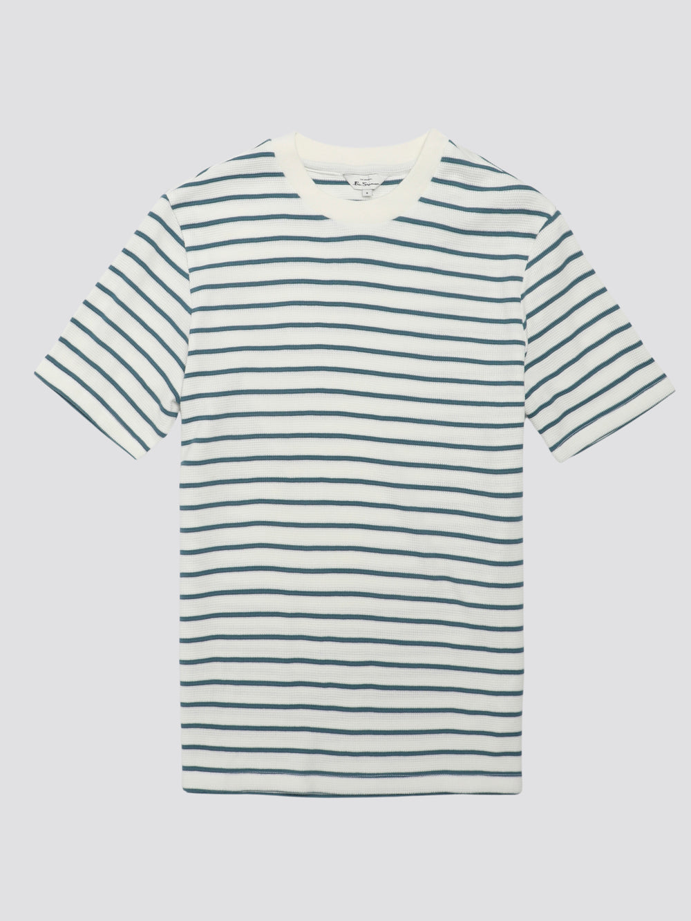 Ben Sherman Signature Waffle Stripe T-Shirt White | 7460913-XR