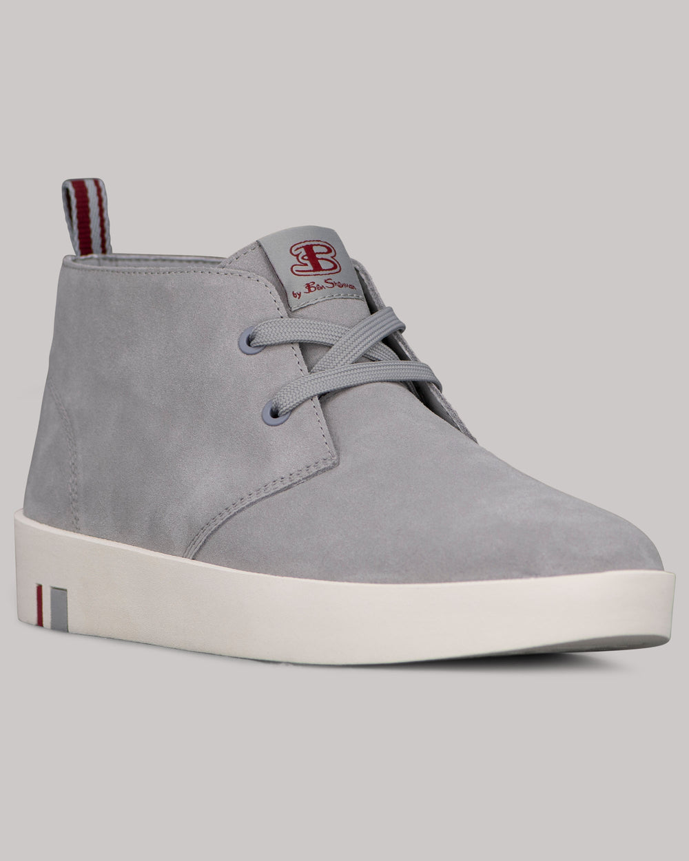 Ben Sherman Thames Chukka Boots White / Red | 2068931-KR