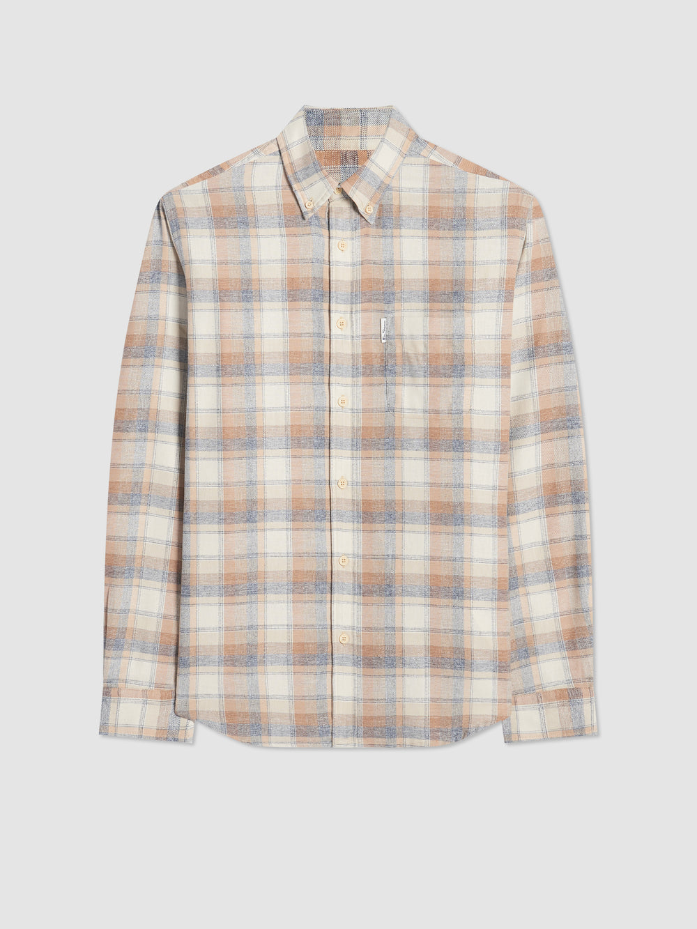 Ben Sherman Twisted Yarn Check Shirts Brown | 7126380-ZT