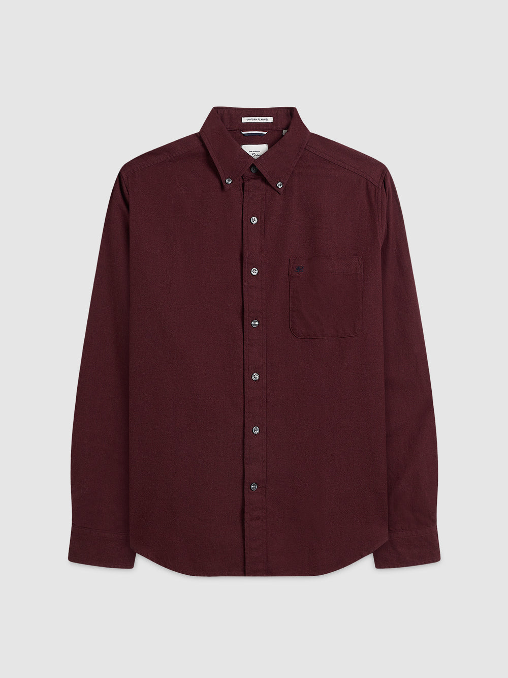 Ben Sherman Uniform Flannel Shirts Burgundy / Navy / Beige | 6591230-PW